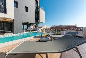 Contemporary Villa Retreat with Infinity Pool Makarska