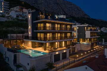Contemporary Villa with Infinity Pool in Makarska