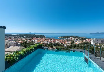Contemporary Villa with Heated Pool Makarska