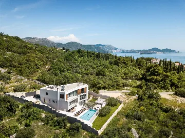 Modern Seaside Villa with Pool in Orašac