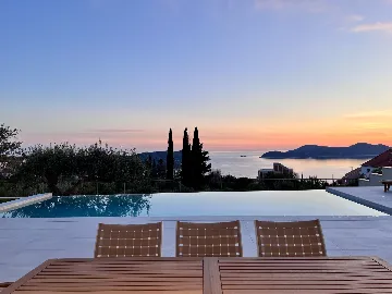 Modern Seaside Villa with Pool in Orašac