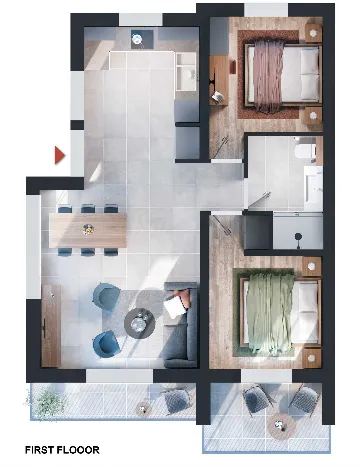 Modern Seaside Villa with Heated Pool in Rogoznica