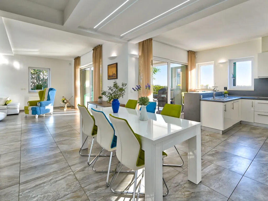 Modern Family Villa with Private Pool in Novalja