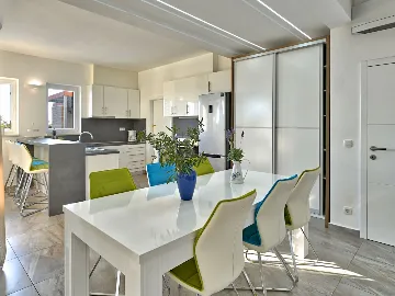 Modern Family Villa with Private Pool in Novalja