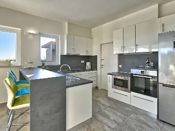 Modern Family Villa with Private Pool in Novalja