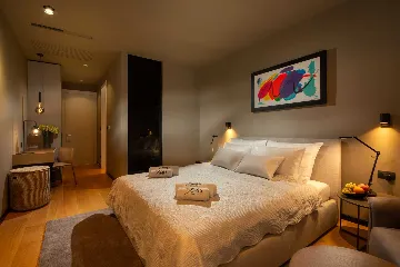 Grand Twin Villa Retreat with Pools in Orašac, Dubrovnik