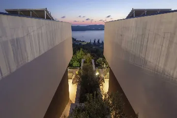 Grand Twin Villa Retreat with Pools in Orašac, Dubrovnik