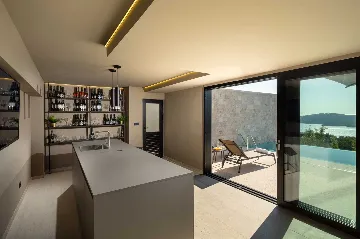 Grand Twin Villa Retreat with Pools in Orašac, Dubrovnik