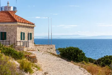 Island Retreat Villa with Lighthouse, Vis