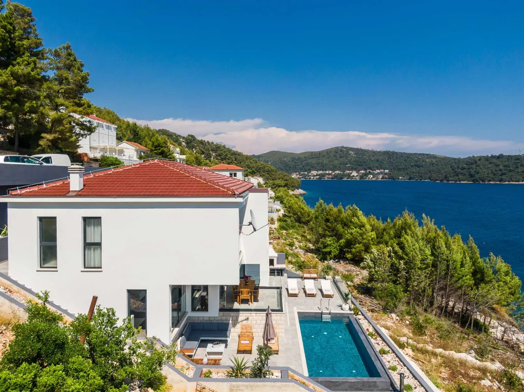 Seaside Pool Villa Retreat Smokvica