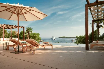 Seafront Villa Retreat with Pool in Hvar