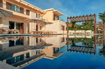 Seafront Villa Retreat with Pool in Hvar