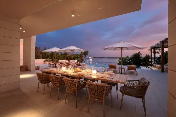 Seafront Villa Retreat with Pool in Hvar