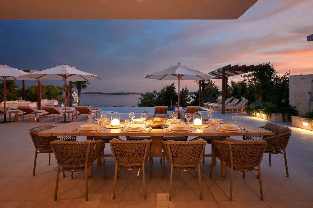 Seafront Villa Retreat with Pool in Hvar