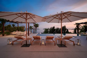 Seafront Villa Retreat with Pool in Hvar