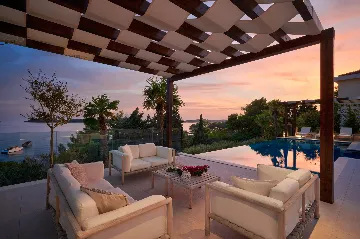 Seafront Villa Retreat with Pool in Hvar