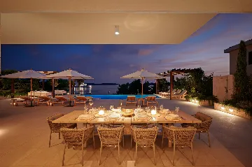 Seafront Villa Retreat with Pool in Hvar