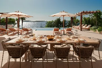 Seafront Villa Retreat with Pool in Hvar