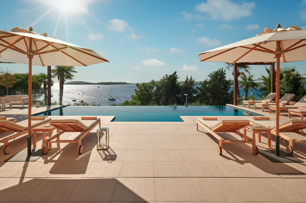 Seafront Villa Retreat with Pool in Hvar