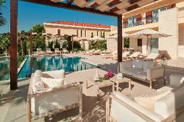 Seafront Villa Retreat with Pool in Hvar