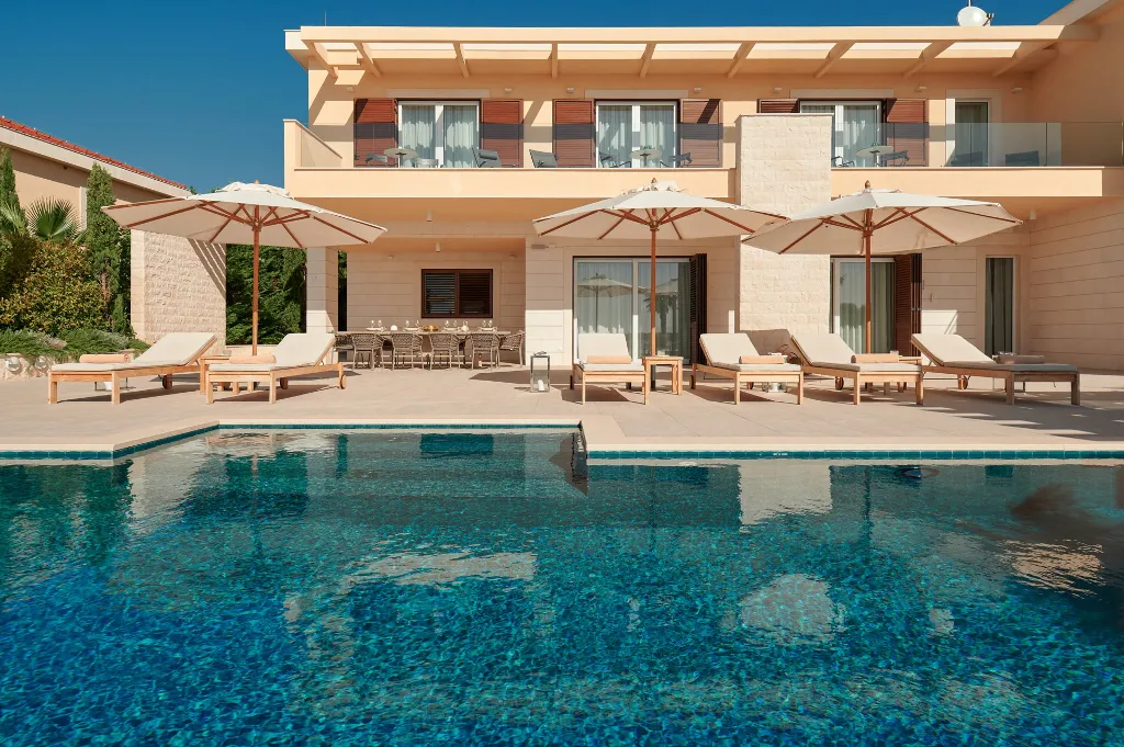 Seafront Villa Retreat with Pool in Hvar