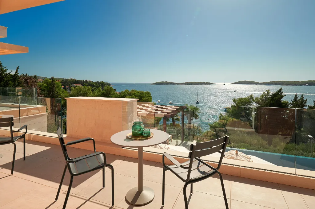 Seafront Villa Retreat with Pool in Hvar