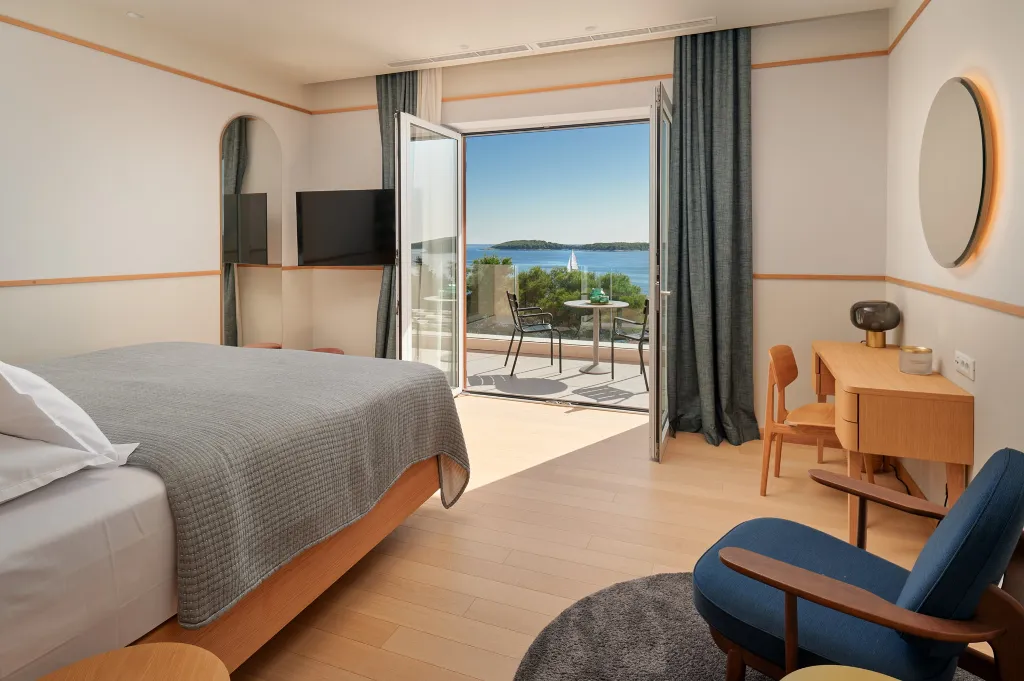 Seafront Villa Retreat with Pool in Hvar