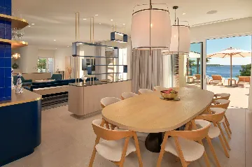 Seafront Villa Retreat with Pool in Hvar