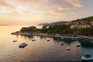 Seafront Villa Retreat with Pool in Hvar