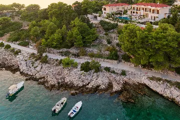 Seafront Villa Retreat with Pool in Hvar