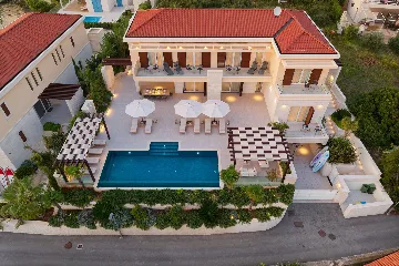 Seafront Villa Retreat with Pool in Hvar