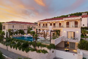 Seafront Villa Retreat with Pool in Hvar