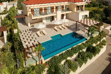 Seafront Villa Retreat with Pool in Hvar