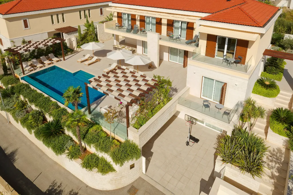 Seafront Villa Retreat with Pool in Hvar