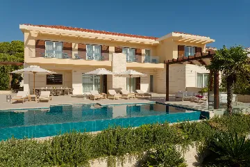 Seafront Villa Retreat with Pool in Hvar