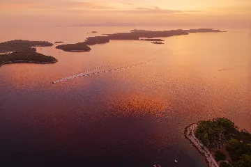 Seafront Villa Retreat with Pool in Hvar