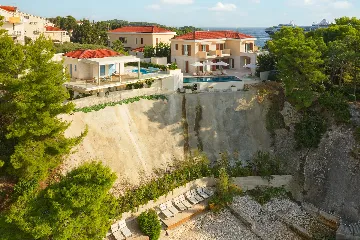 Contemporary Seaside Villa with Pool, Hvar