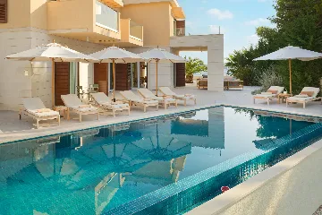 Contemporary Seaside Villa with Pool, Hvar