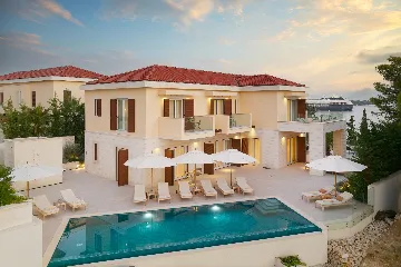 Contemporary Seaside Villa with Pool, Hvar