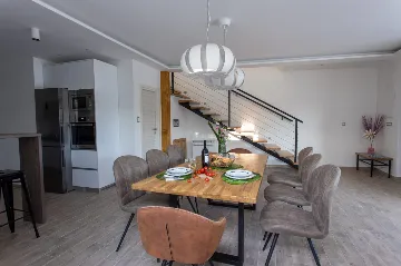 Modern Villa with Heated Pool in Podstrana