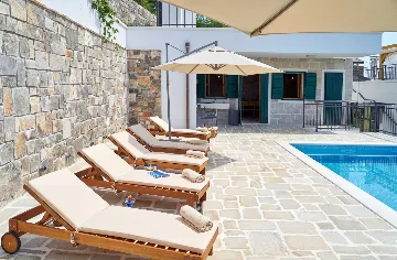 Coastal Stone Villa with Infinity Pool, Split