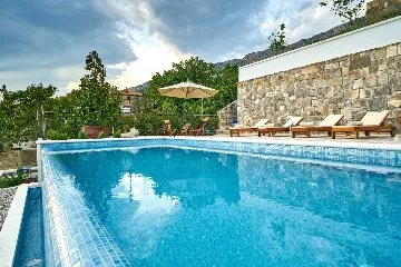 Coastal Stone Villa with Infinity Pool, Split