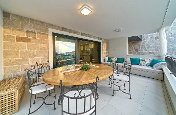 Coastal Stone Villa with Infinity Pool, Split