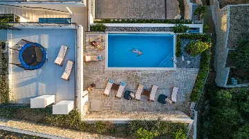 Coastal Stone Villa with Infinity Pool, Split