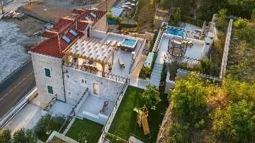 Coastal Stone Villa with Infinity Pool, Split