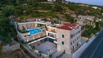 Coastal Stone Villa with Infinity Pool, Split