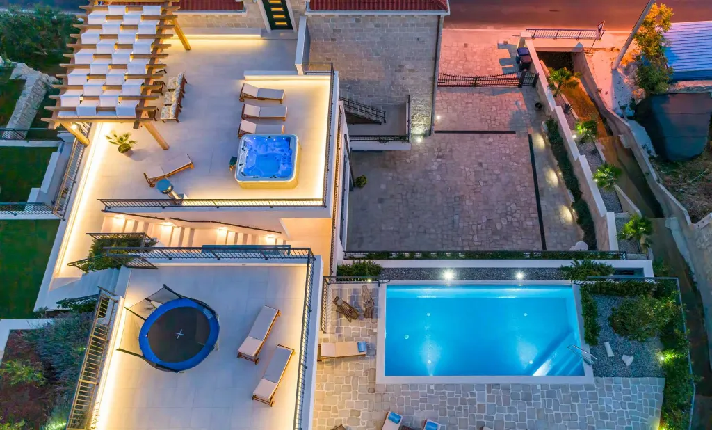 Coastal Stone Villa with Infinity Pool, Split