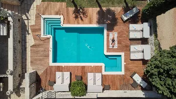 Spacious Seaside Villa with Heated Pool in Supetar