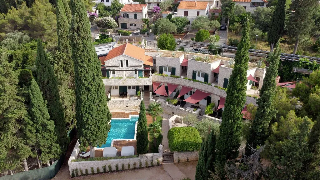 Spacious Seaside Villa with Heated Pool in Supetar