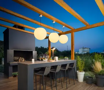 Modern Villa with Pool and Rooftop in Kanica